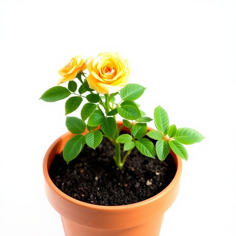 Yellow Pink Rose Flower Seeds Planting Yellow Pink