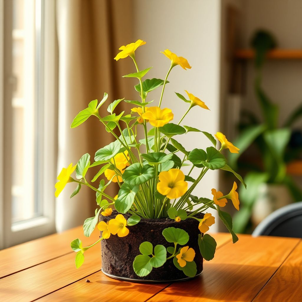Yellow Nasturtium Flower Seeds Planting