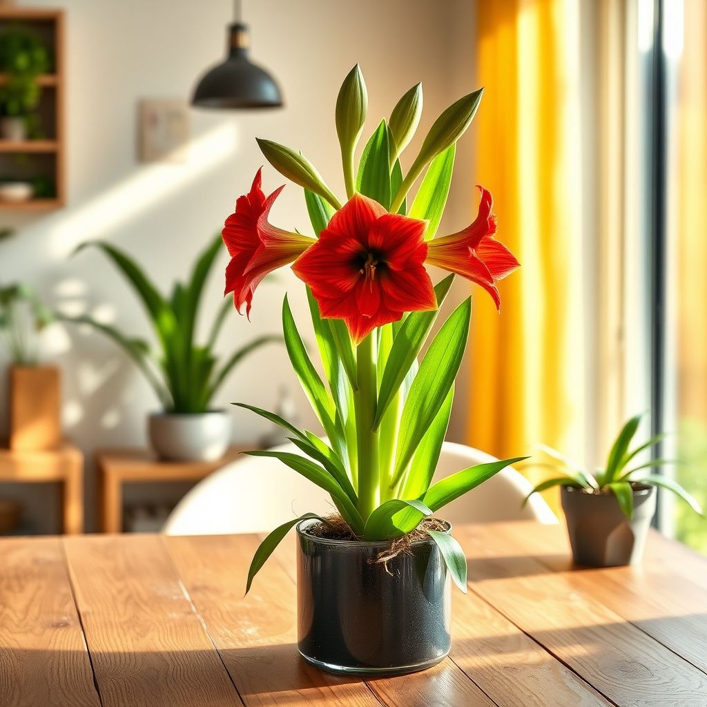 Amaryllis Flower Seeds for Indoor Garden