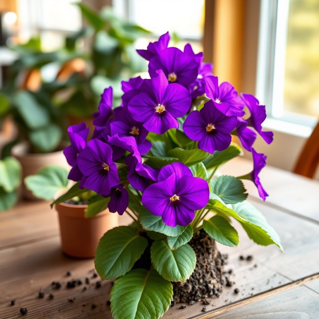 African Violets Flower seeds for Planting - Cut Flower Favorite, Heirloom & GMO Free Seeds for Home Garden