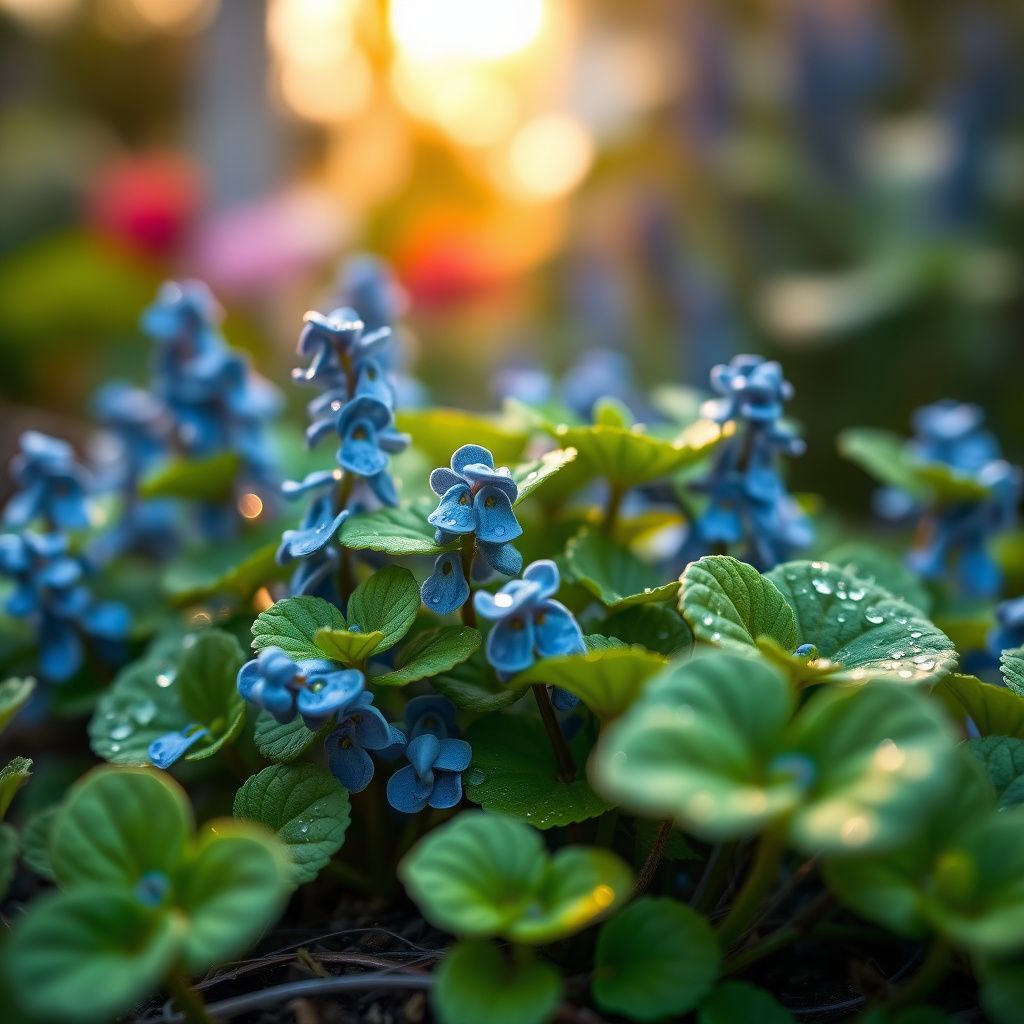Blue Plant Dichondra Seeds for Easy Planting and Gardening