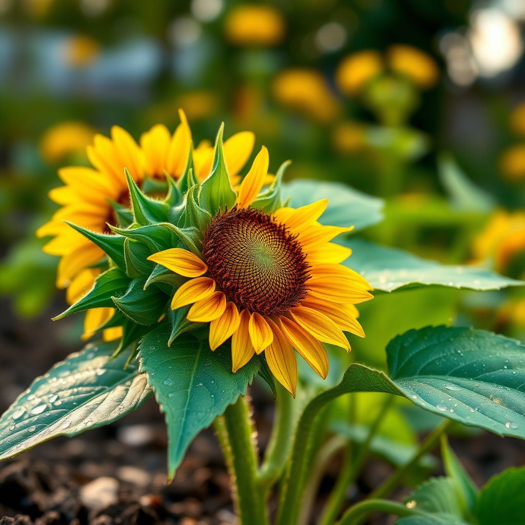 Chianti Sunflower Seeds for Planting Helianthus Annuus flower bed pollinator garden
