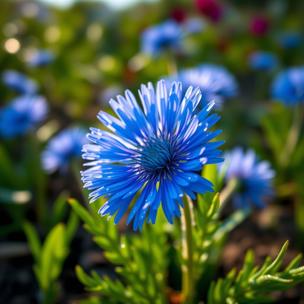 Blue Centaurea Montana Flower seeds for Planting - Fragrant Blossoms, Heirloom & GMO Free Seeds for Home Garden