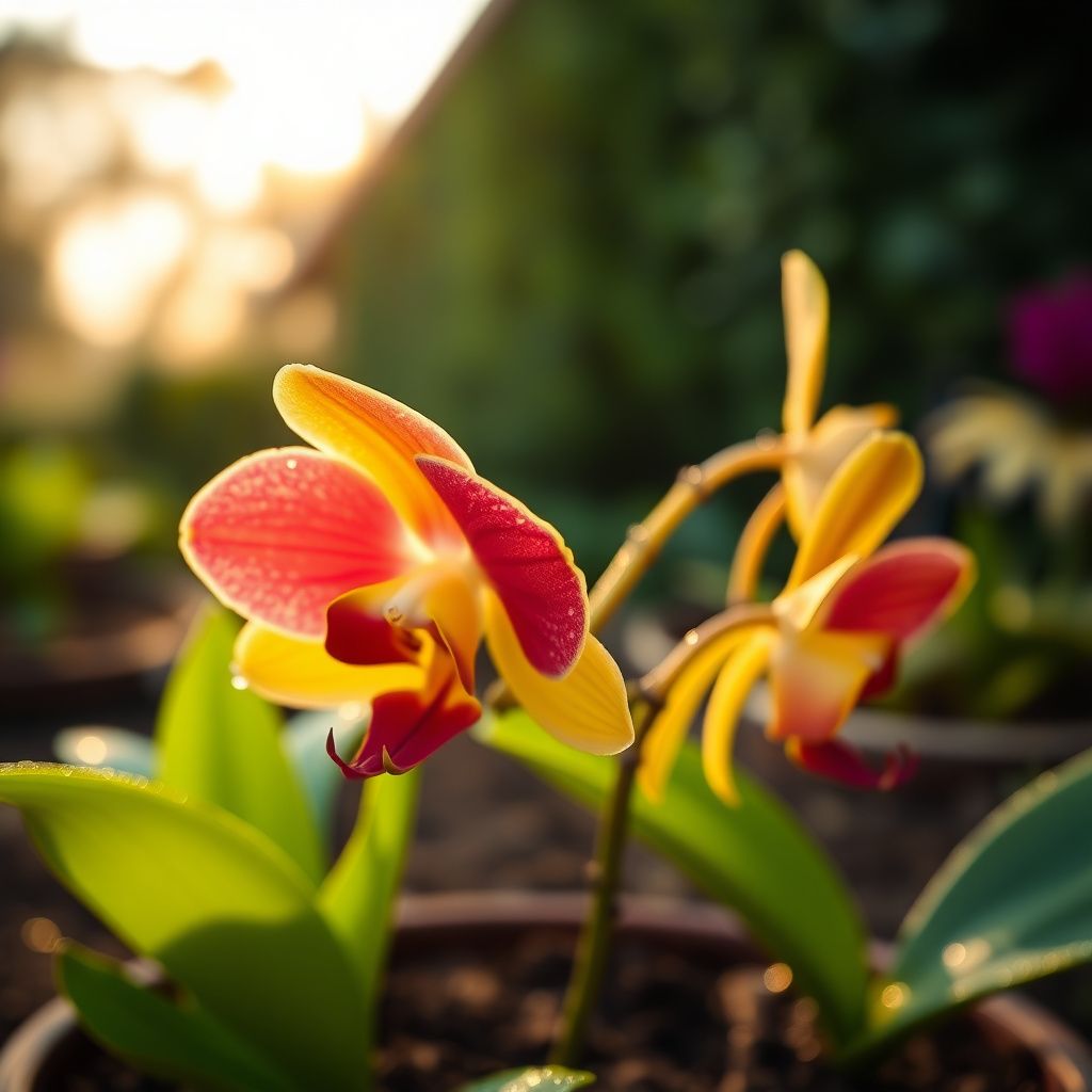 Yellow Red Phalaenopsis Orchid Flower Seeds Perfect for Borders Heirloom NonGMO Organic Garden Seeds for Planting
 
 Sale