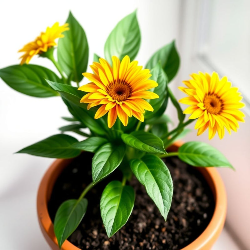 Yellow Red Gazania Rigens Flower seeds for Planting - Premium Quality, Heirloom & GMO Free Seeds for Home Garden