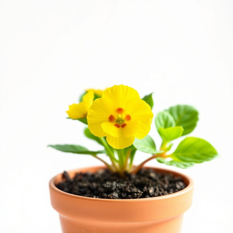 Yellow Primula Auricula Flower seeds for Planting - Pollinator Friendly, Heirloom & GMO Free Seeds for Home Garden