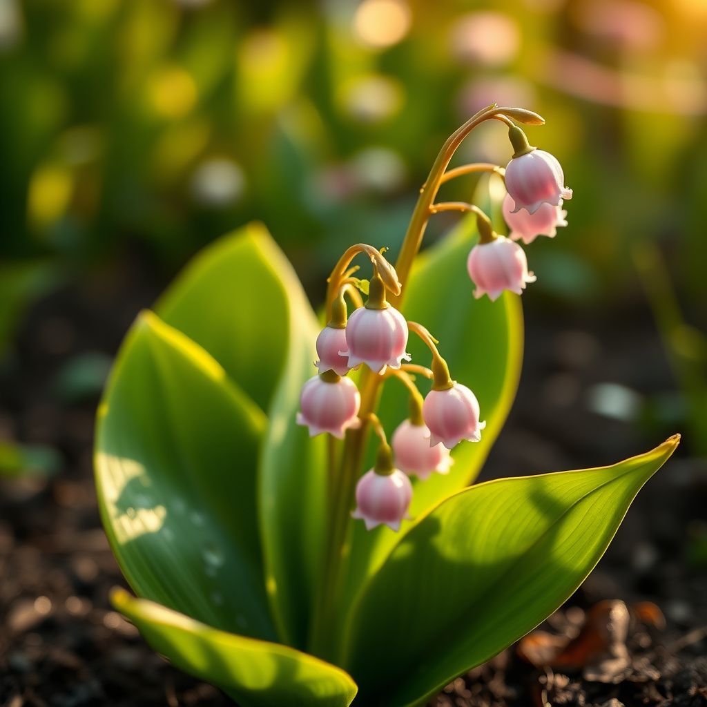 Pink Lily of the Valley Seeds for Planting  Beautiful Perennial Flower Seeds