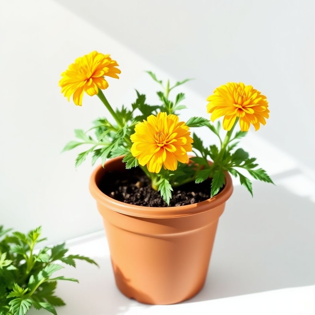 Marigold Ez Wachsen Französisch Doppelte Gelbe Marigold Seeds for Planting flower bed