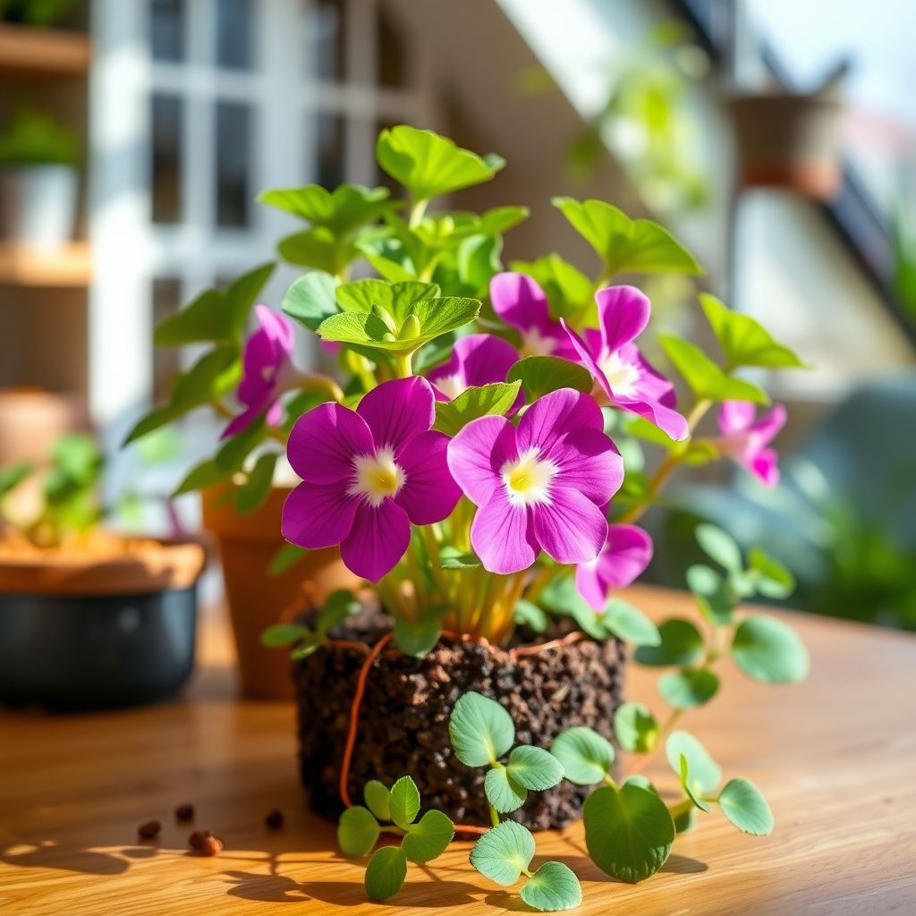 African Oxalis Flower seeds for Planting Compact Growth Heirloom & GMO Free Seeds for Home Garden
