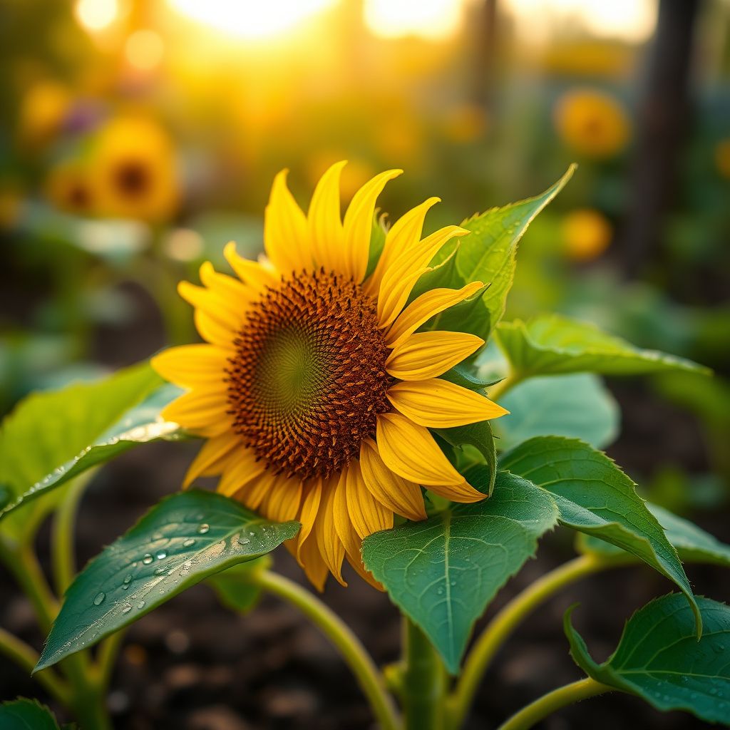 Yellow Brown Sunflower Seeds for Planting Seasonal Bloomer Heirloom & GMO Free Seeds for Home Garden
 
 Sale