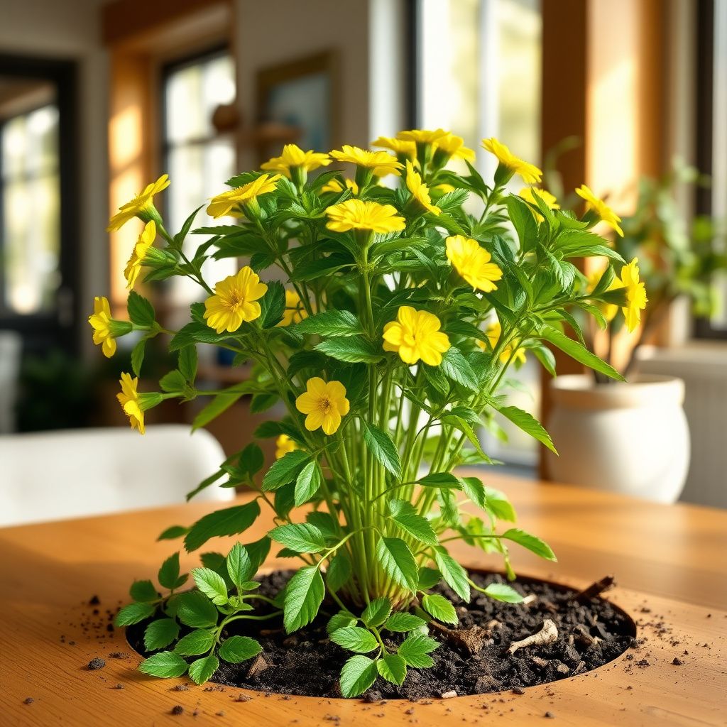 Yellow Rotundifolia Flower seeds for Planting - Cottage Garden Essential, Heirloom & GMO Free Seeds for Home Garden